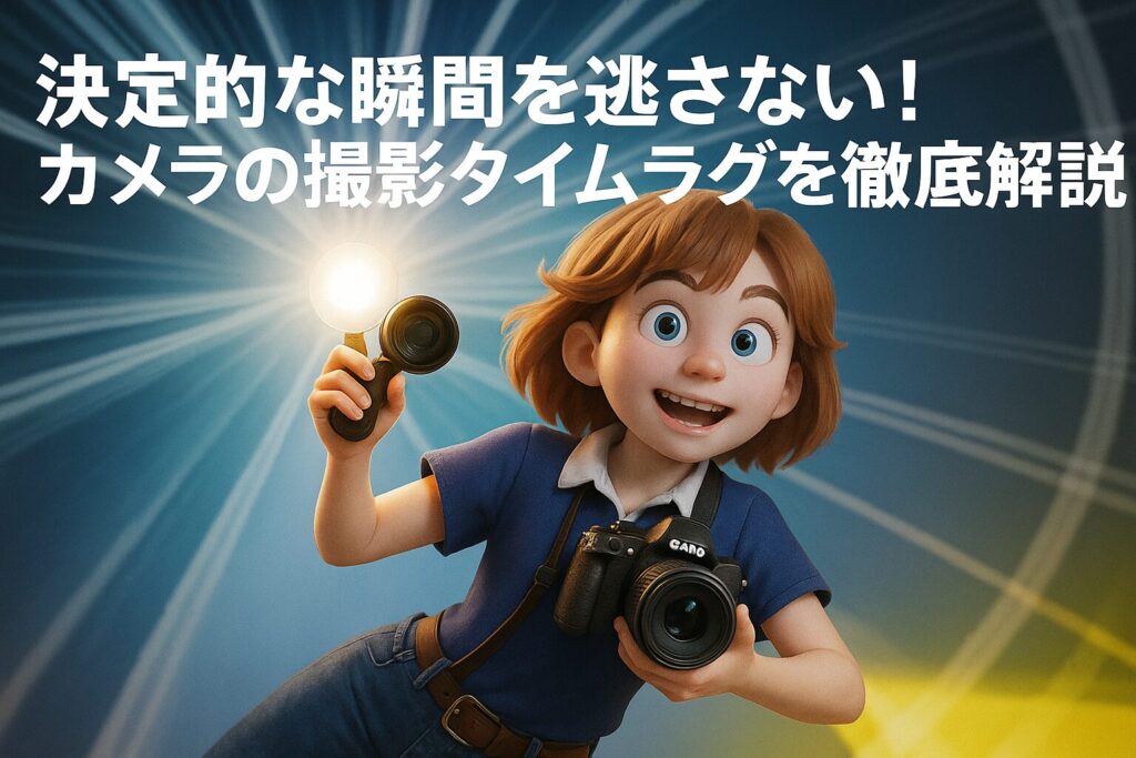 カメラの撮影タイムラグ