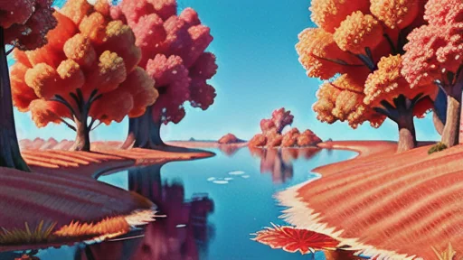 幻想的な表現：赤外線写真の魅力