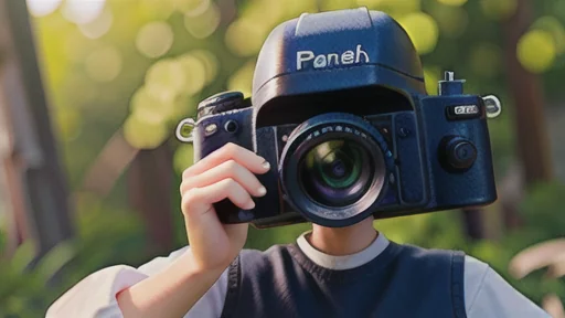 フィルムとデジタルカメラにおける粒子サイズの表現